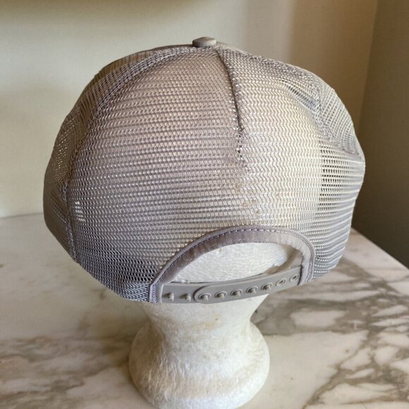 Yellow Freight Trucking Company Gray Snapback Hat Cap Meshback Adjustable - Picture 3 of 6